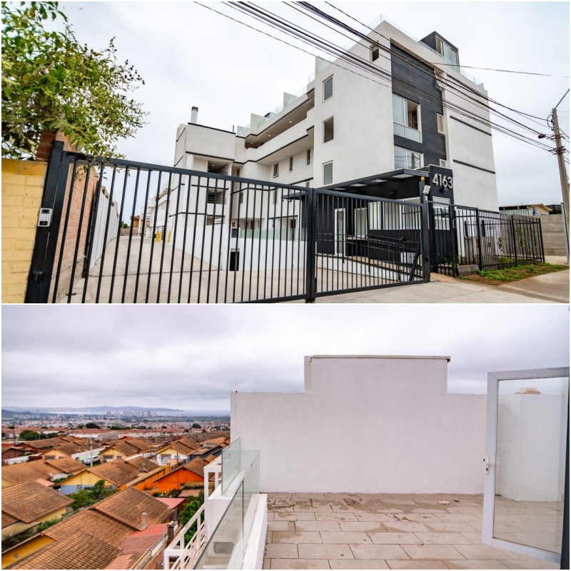 🌇Hermosos Departamentos Nuevos con Terraza Mirador Sector San Joaquín, La Serena.